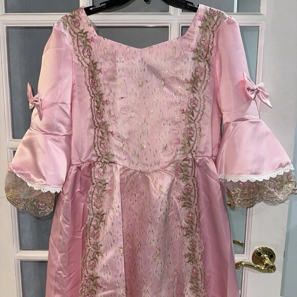 Costume Ballgown Gown Pink Princess Dress LARGE BUST 40" WAIST 36" - Picture 6 of 6